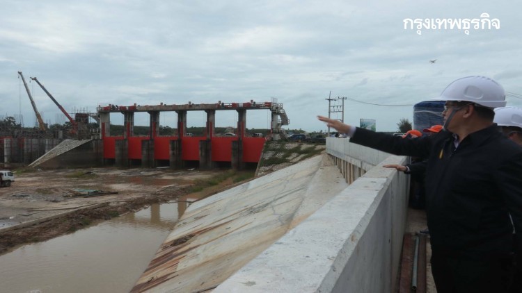 สทนช. ลุยตรวจงาน 3 โปรเจคยักษ์ แก้ภัยแล้งบรรเทาอุทกภัยทะเลสาบสงขลา