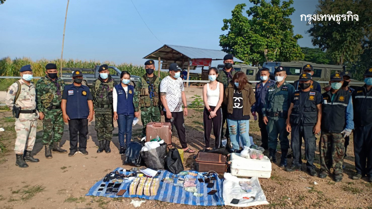 รวบ 3 ชาวจีนหอบเงิน 8 ล้านหนีโควิดฝั่งเมียนมา