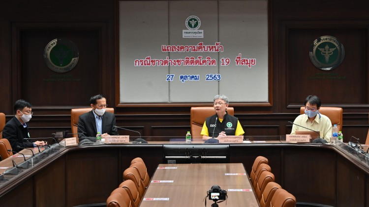 โควิด19เกาะสมุย อยู่ระดับควบคุมได้