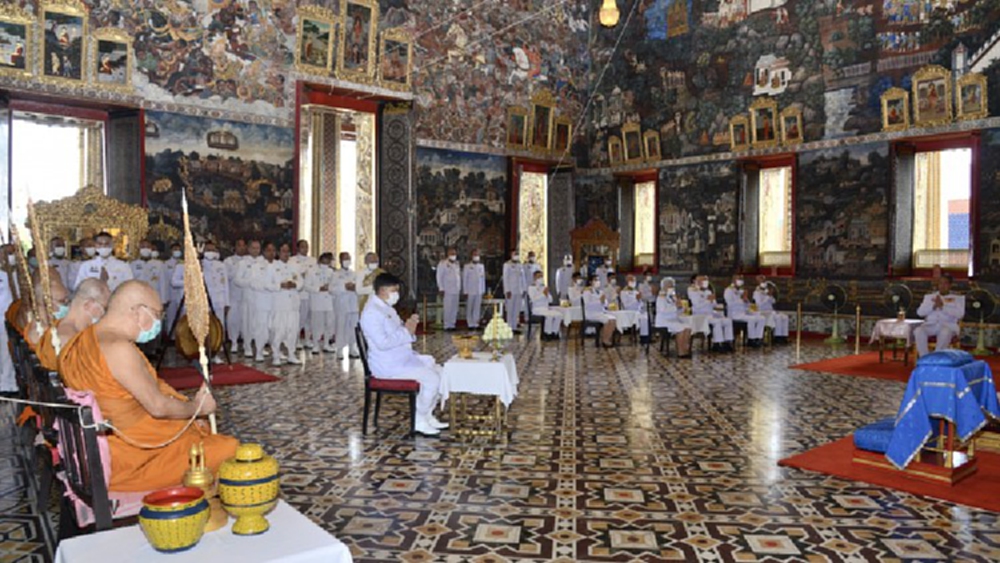 ‘ในหลวง’ โปรดเกล้า ฯ ให้ ‘องคมนตรี’  เป็นผู้แทนพระองค์ในพิธี ‘จารึกพระสุพรรณบัฏ’