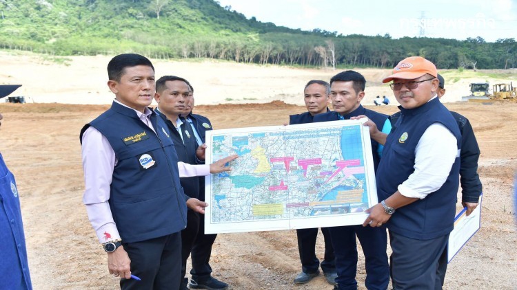 กรมชลฯ เร่งเครื่องโครงการบรรเทาอุทกภัยบางสะพาน