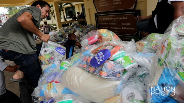 เนชั่นทีวีร่วมบรรเทาทุกข์ ผู้ประสบภัยน้ำท่วมนครศรีธรรมราช