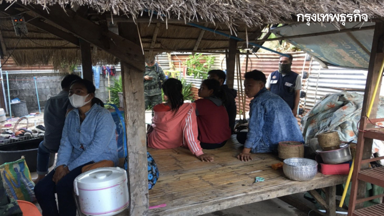 รวบ 6 ชาวลาวซุกซ่อนในคิวรถทัวร์ เตรียมเข้ากรุงเทพฯ