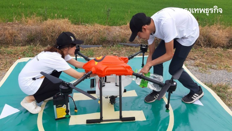 'เจ้าเอี้ยง' โดรนเกษตรอัจฉริยะ ยกระดับภาคเกษตรกรรมไทย