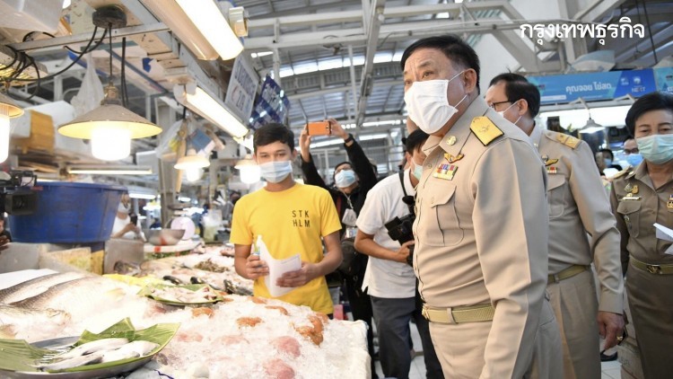 'อัศวิน' สั่ง จนท.ลุยตรวจ 'โควิด' แรงงานต่างด้าว 472 ตลาดทั่วกรุง