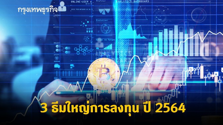 3 ธีมใหญ่ 'การลงทุน' ปี 2564