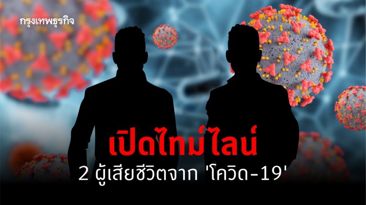 เปิดไทม์ไลน์ 2 ผู้เสียชีวิตจาก 'โควิด-19' มีโรคประจำตัวทั้งคู่ อาการทรุดหนัก