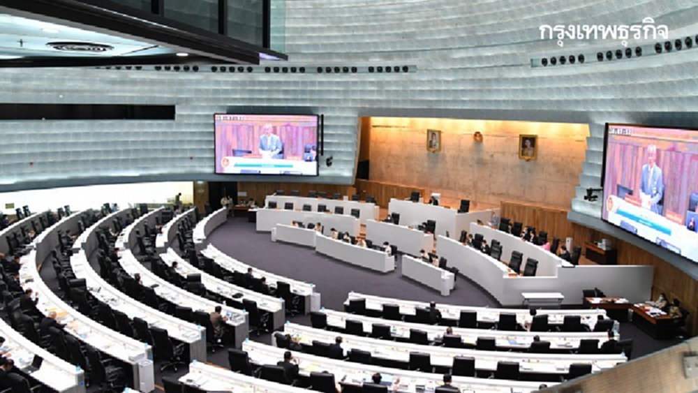 "วุฒิสภา" จัดระเบียบอภิปราย ให้ยืนหน้าห้องประชุม กัน "โควิด-19" ระบาด
