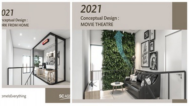  'เอสซี แอสเสท'ดีไซน์บ้าน ตอบโจทย์เวิร์คฟอร์มโฮม