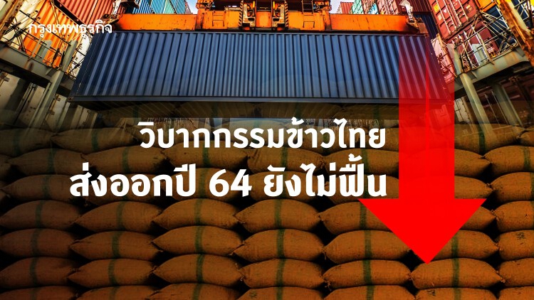 วิบากกรรมข้าวไทยปี 64 ยังไม่ฟื้น