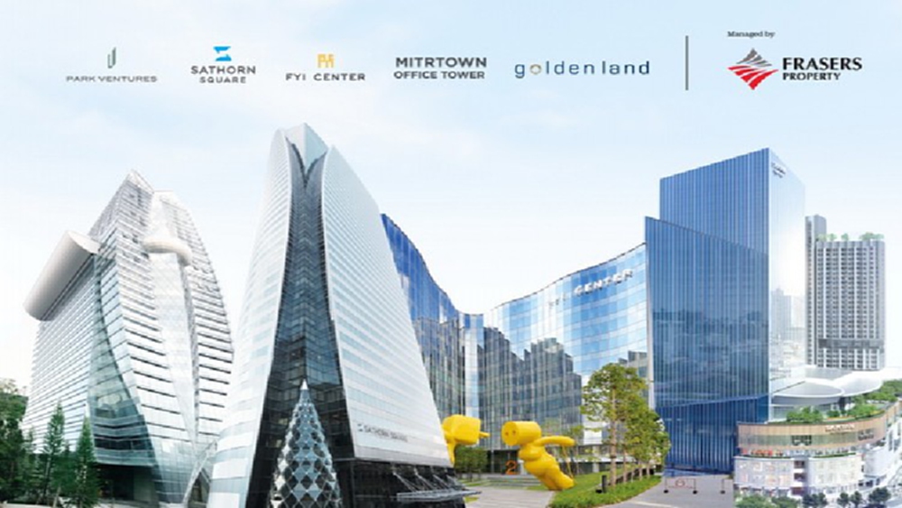 เฟรเซอร์ส ฯ สวนกระแสอัตราการเช่าสูงกว่า 90% เหตุอยู่กลางเมือง-สัดส่วนผู้เช่าหลากธุรกิจ