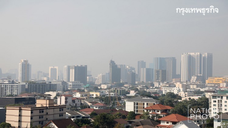 กทม. เช้านี้ ฝุ่นละอองเกินค่ามาตรฐาน 54 พื้นที่ 
