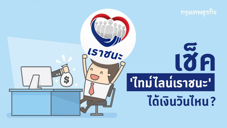 ‘เราชนะ' ย้ำไทม์ไลน์ ได้ ‘เงินเราชนะ’ วันไหนบ้าง? เช็คสิทธิได้แล้วต้องทำอย่างไรต่อ