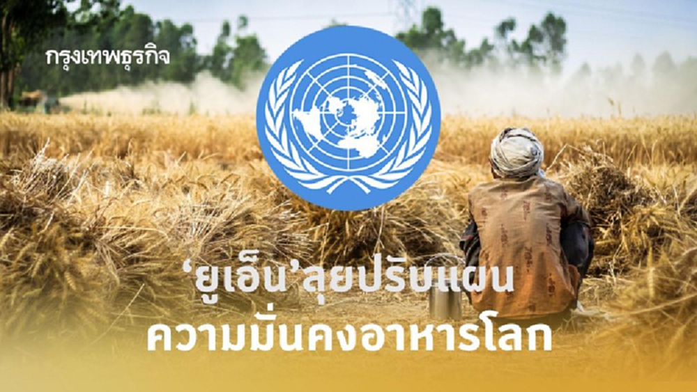 “ยูเอ็น”ลุยปรับแผน  ความมั่นคงอาหารโลก