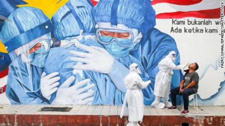 มาเลย์ติดโควิดวันเดียวกว่า 2,000 ราย