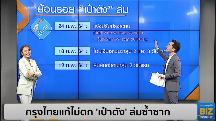 กรุงไทยแก้ไม่ตก 'เป๋าตัง' ล่มซ้ำซาก