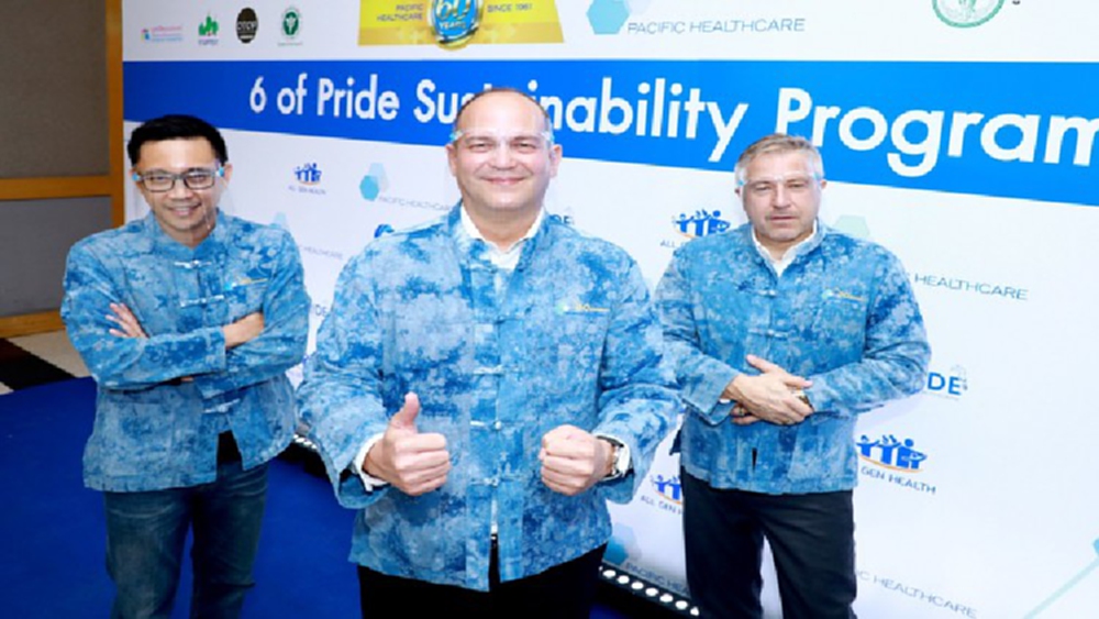 ฉลอง 60 ปี “แปซิฟิค เฮลธ์แคร์” ผุดแคมเปญ “6 of Pride: 6 โครงการส่งเสริมความยั่งยืน”