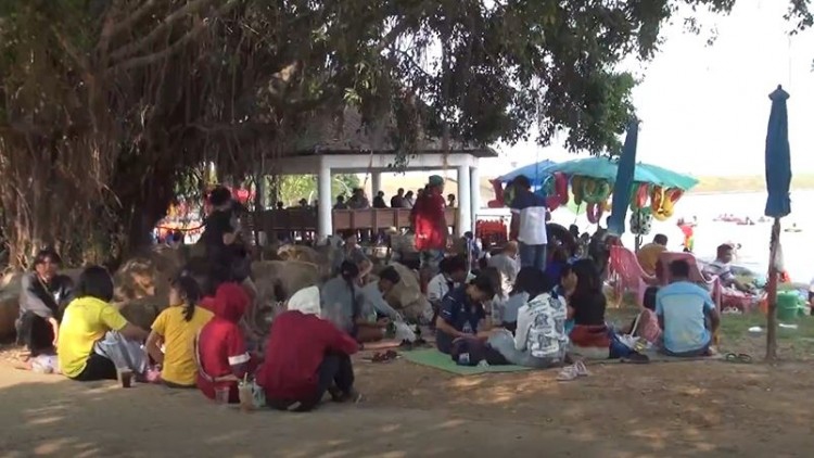 เขื่อนลำนางรองคึกคัก หลัง 'โควิด-19' เริ่มคลี่คลาย