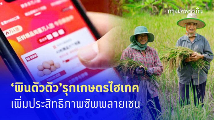 'พินตัวตัว'รุกเกษตรไฮเทค-เพิ่มประสิทธิภาพซัพพลายเชน