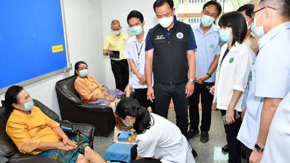 สธ.ติดตามนโยบาย 'คลินิกผู้สูงอายุ' รพ.กันทรลักษ์