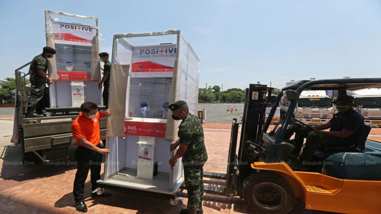 ไทยส่งอุปกรณ์ตรวจโควิด ช่วยโรงพยาบาล ‘กัมพูชา - เมียนมา - ลาว’