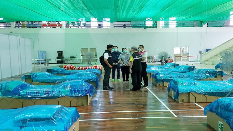สถาบันบำราศนราดูร เตรียมความพร้อมโรงพยาบาลสนาม