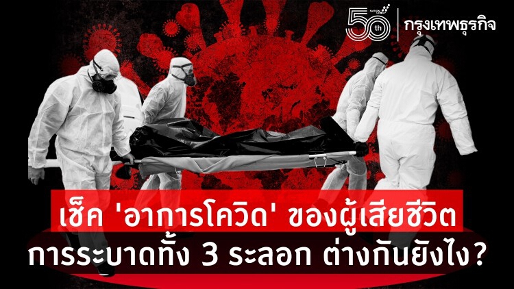 วิเคราะห์ 'อาการโควิด' ของผู้เสียชีวิต ระบาด 3 รอบต่างกันยังไง?