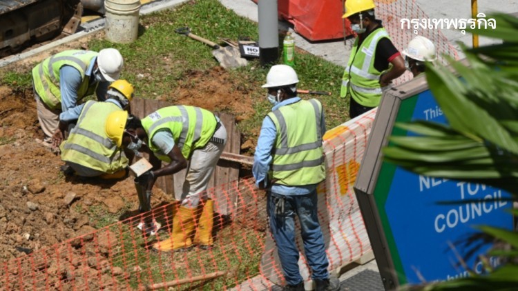 สกัดโควิด! สิงคโปร์กักตัวแรงงานข้ามชาติ 1,200 คน 