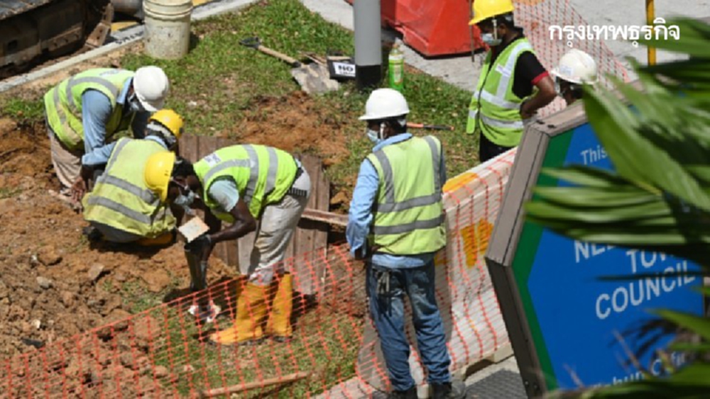 สกัดโควิด! สิงคโปร์กักตัวแรงงานข้ามชาติ 1,200 คน 