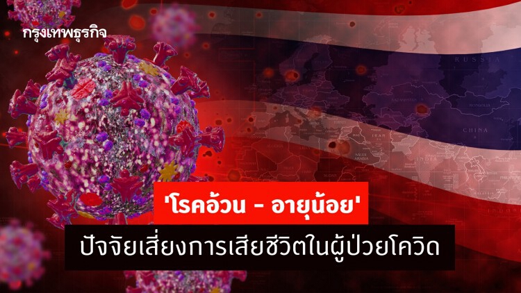 สธ. พบ 'โรคอ้วน' - 'อายุน้อย' ปัจจัยเสี่ยงการเสียชีวิตในผู้ป่วยโควิด ระลอกเม.ย.