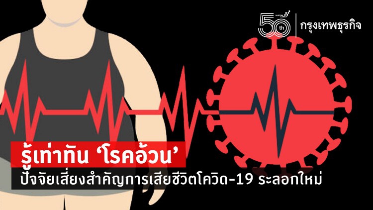 รู้เท่าทัน 'โรคอ้วน' กับการเสียชีวิตโควิดระลอกใหม่