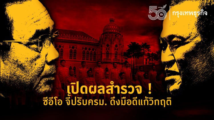 เปิดผลสำรวจ! ซีอีโอจี้ ‘ปรับครม.’ รับมือวิกฤติ 79%หนุนเปลี่ยน ‘อนุทิน’