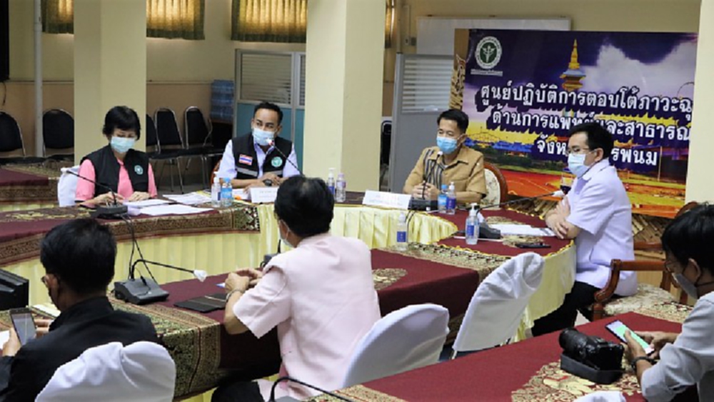 คลัสเตอร์ 'เพื่อนรักฝากเชื้อ' ยังพุ่ง นครพนมป่วนโควิดยอดพุ่งใกล้ 100 ราย