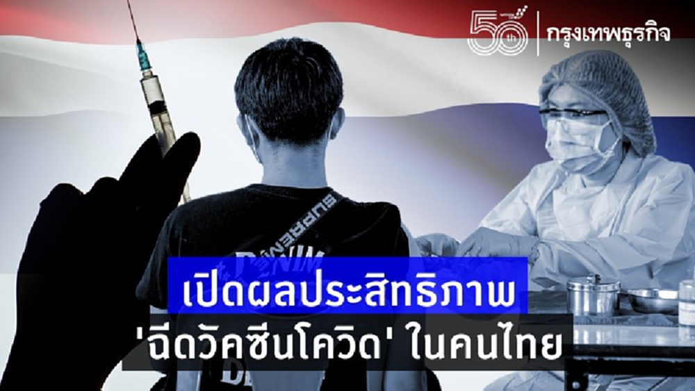 ตรวจสอบ!! 'ฉีดวัคซีนโควิด-19' ในคนไทย กระตุ้นภูมิคุ้มกันได้ระดับไหน?