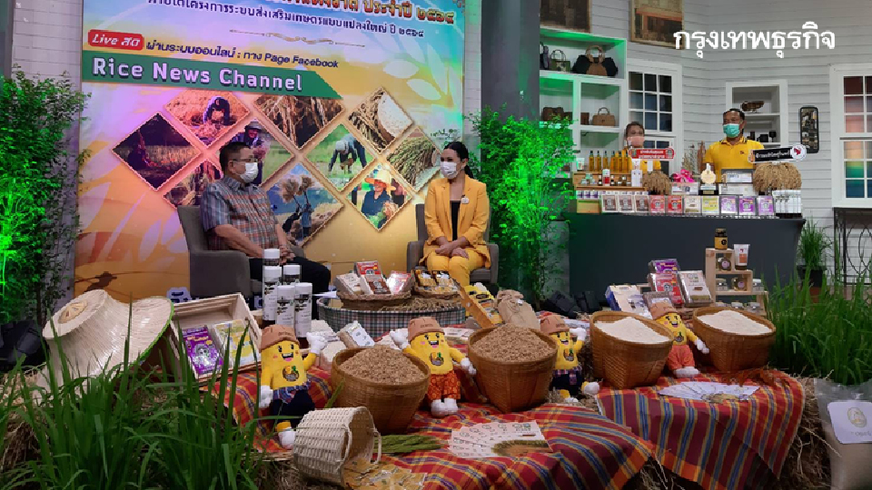 นิทรรศการออนไลน์ วันข้าวและชาวนาแห่งชาติ ประจำปี 2564