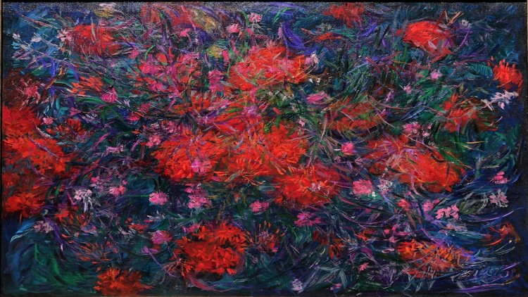 'สุนทรียภาพในความขัดแย้ง'...ท่ามกลางดอกไม้