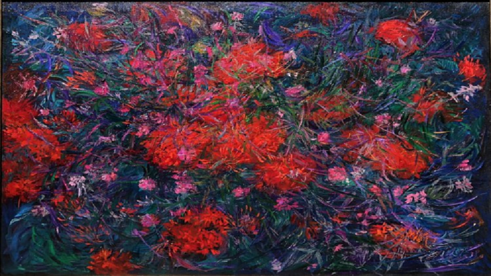 'สุนทรียภาพในความขัดแย้ง'...ท่ามกลางดอกไม้