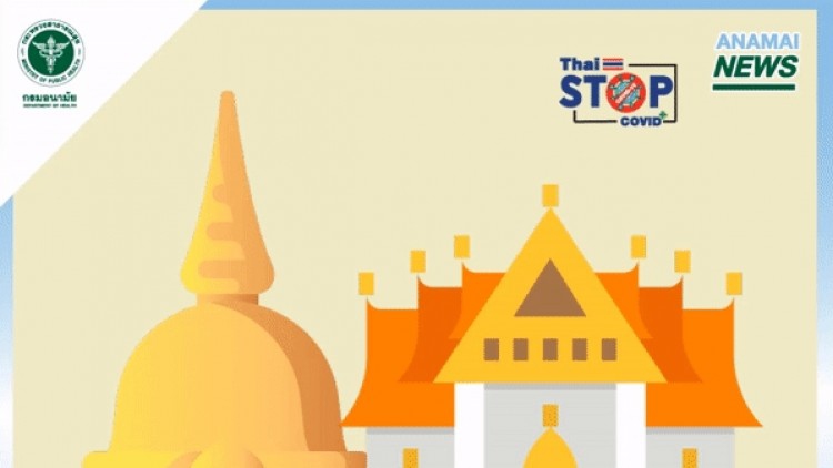 'ศาสนสถาน' 10,484 แห่งผ่านเกณฑ์ประเมิน 'Thai Stop COVID Plus'