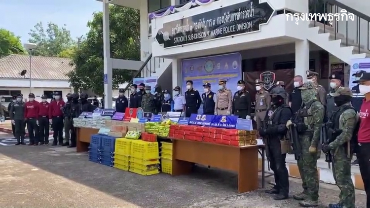 บินด่วนลงสตูล! จับเฮโรอีน-ไอซ์ล็อตใหญ่ 1,200 กก. ซุกลังผลไม้ส่งตปท.