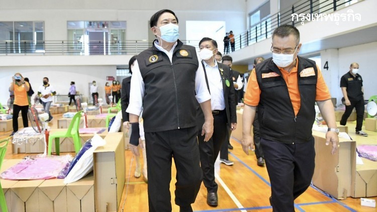 กทม.เร่งส่งผู้ป่วย 'โควิด' กลุ่มสีเหลืองเข้า รพ.เอราวัณ 3 ให้เต็มวันนี้