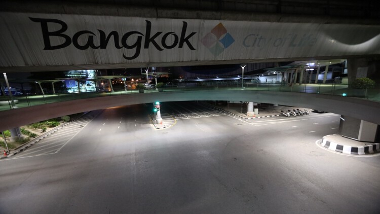 กรุงเทพเงียบสงัดอีกครั้ง หลังล็อคดาวน์