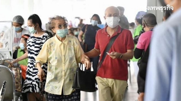 เปิด 'สถิติ' ช่วงอายุเสียชีวิตจาก 'โควิด' สูงสุด หนุนวัย 60 ปีขึ้นไปเร่งฉีดวัคซีนผ่าน 'ไทยร่วมใจ'