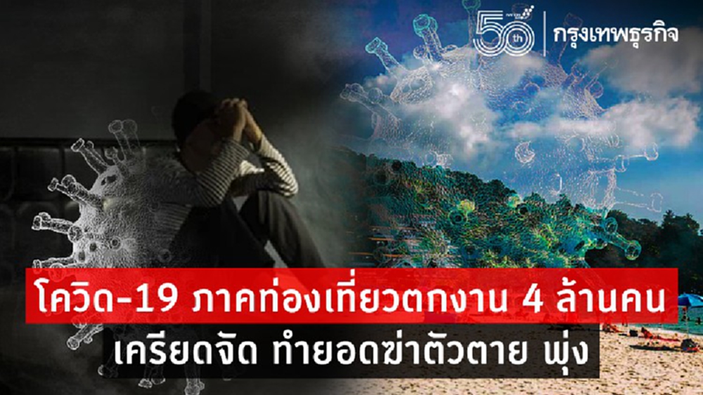 โควิด-19 ทำพิษ 1 ใน 3 'ฆ่าตัวตาย'  จากผลกระทบเศรษฐกิจ