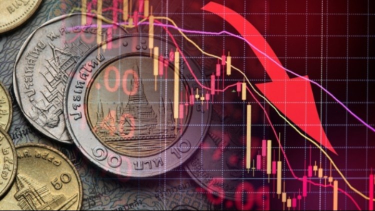 'เงินบาท'ปิดตลาดทุบสติถิ'อ่อนค่าสุด'รอบ 15 เดือนครั้งใหม่ที่ 32.94 บาทต่อดอลลาร์