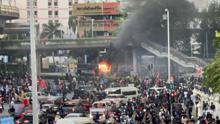 บช.น.สรุปผลการจับกุมม็อบ7สิงหาฯ-จับ14ผู้ต้องหาเอาผิด6คดี