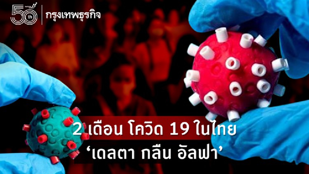 โควิด19"อัลฟา" ใกล้สูญพันธุ์ในไทย 