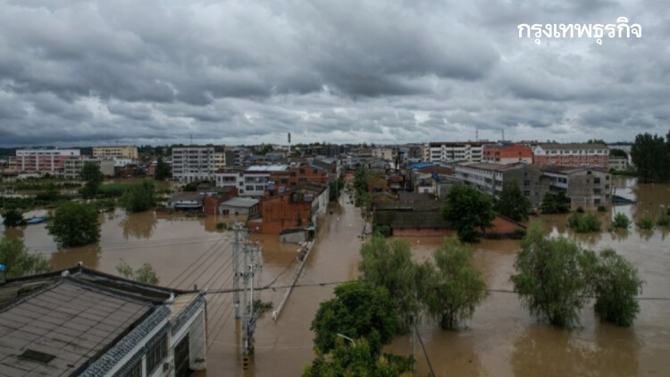 ‘ฝนตกหนัก’ภาคกลางจีนดับแล้ว 21 คน 