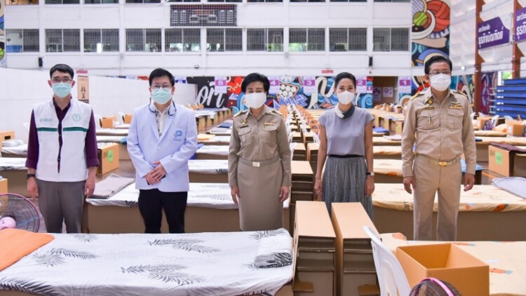 DPU ตั้ง 'ศูนย์พักคอย' รองรับผู้ป่วยโควิด-19 จำนวน 170 เตียง