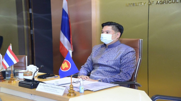 เกษตร ถก อาเซียน + 3 ถกปัญหาโควิดกระทบความมั่นคงอาหาร