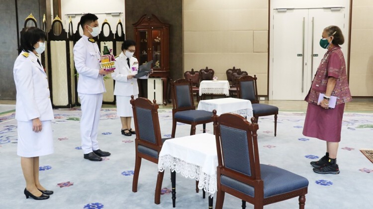 ‘กรมสมเด็จพระเทพฯ’ พระราชทานพระราชวโรกาสให้ผู้ได้รับทุนมูลนิธิอานันทมหิดล กราบถวายบังคมลาศึกษาต่อต่างประเทศ 